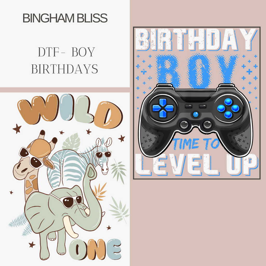 DTF - Boy Birthdays