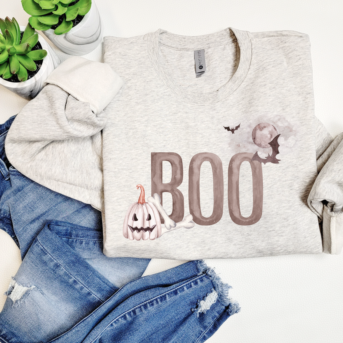 Exclusive BOO DTF Crewneck | Binghambliss