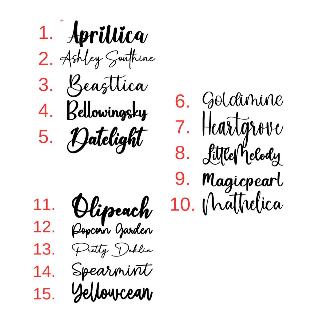 Christmas Stocking Name Tag