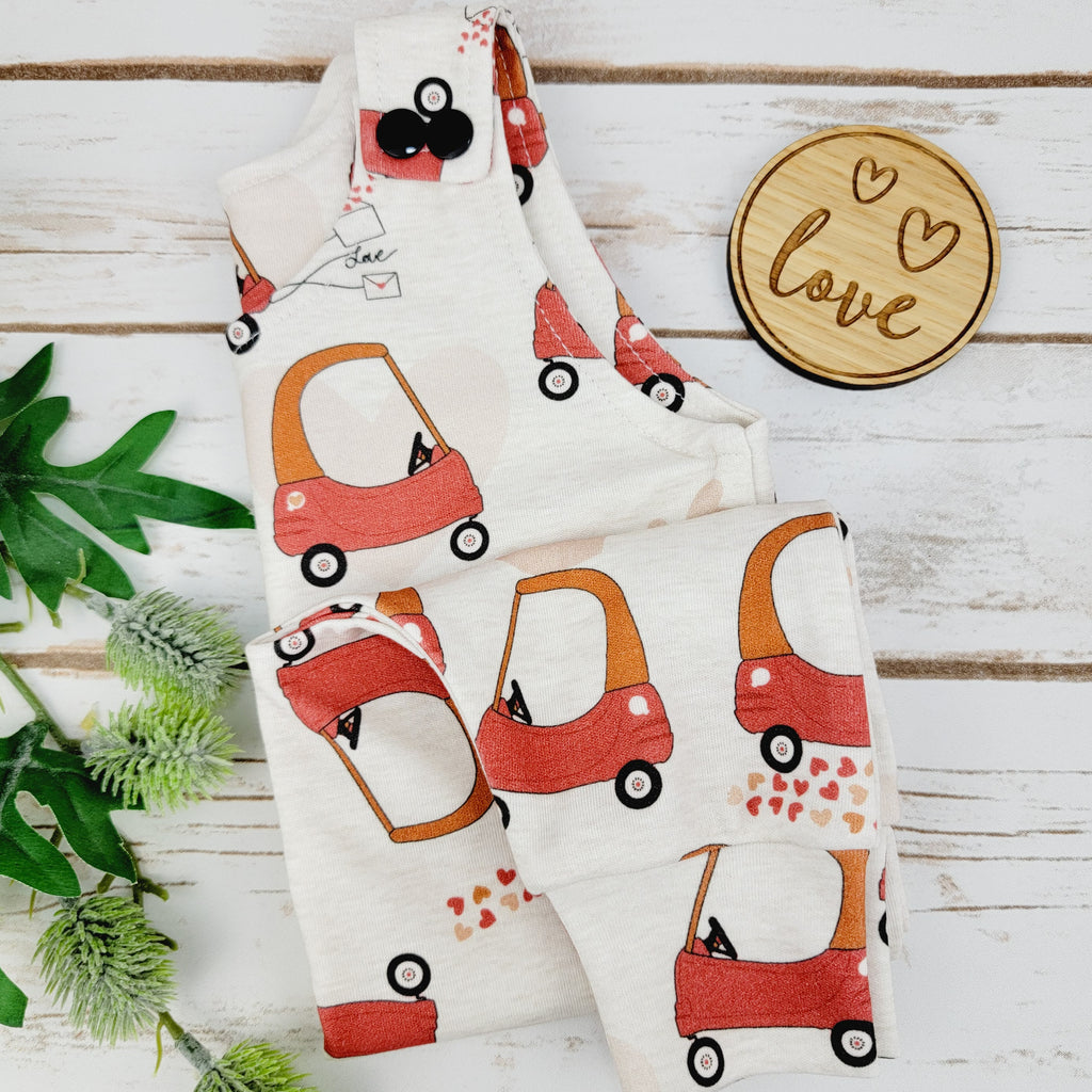 Little Red Car Baby and Toddler Romper