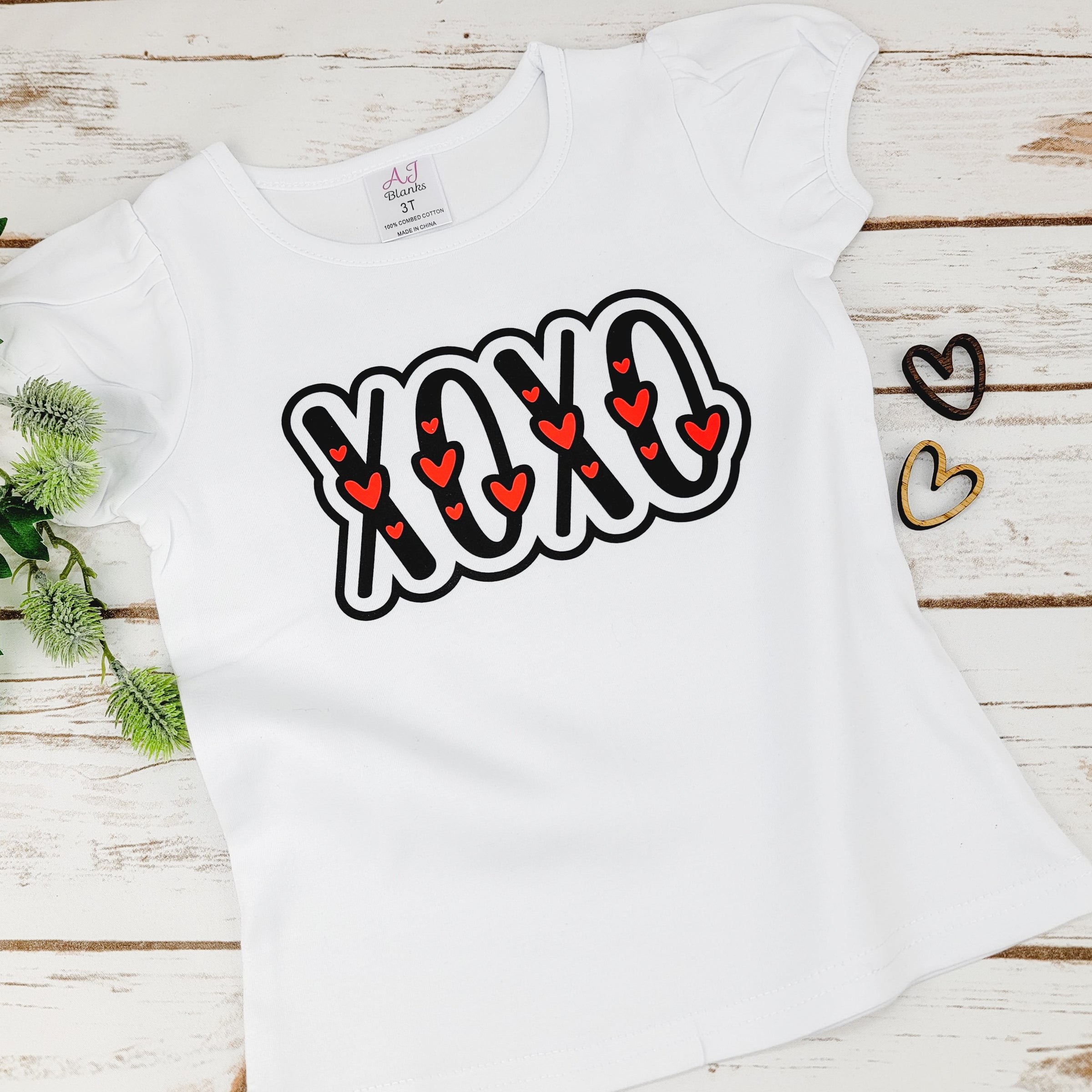DTF - XOXO Valentines Girl Shirt | Binghambliss