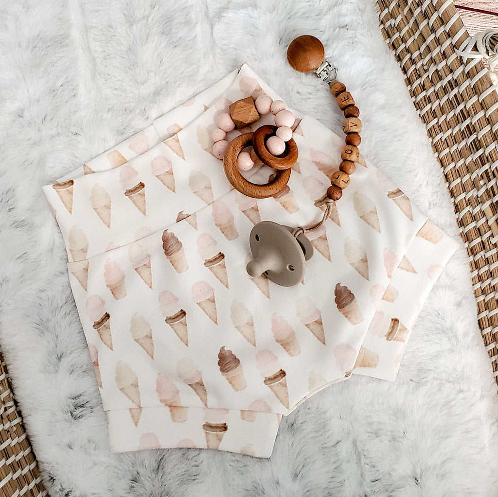 Ice Cream Cone Baby and Toddler Bummies