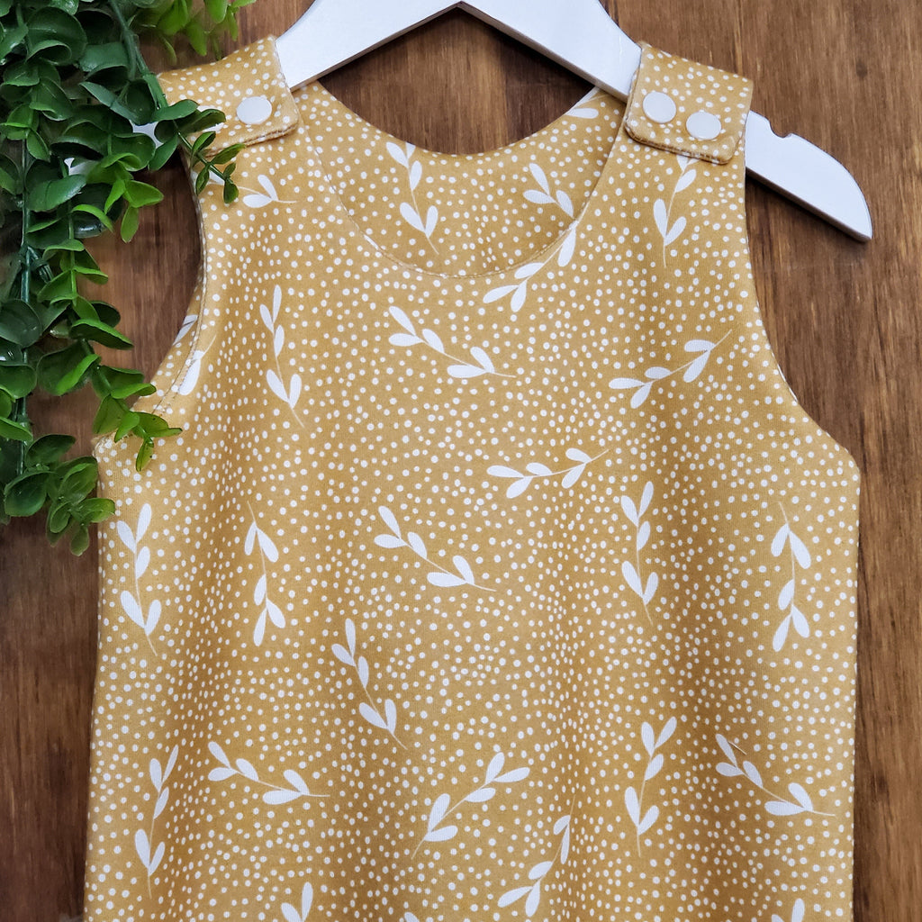 Mustard Leaves Baby and Toddler Romper