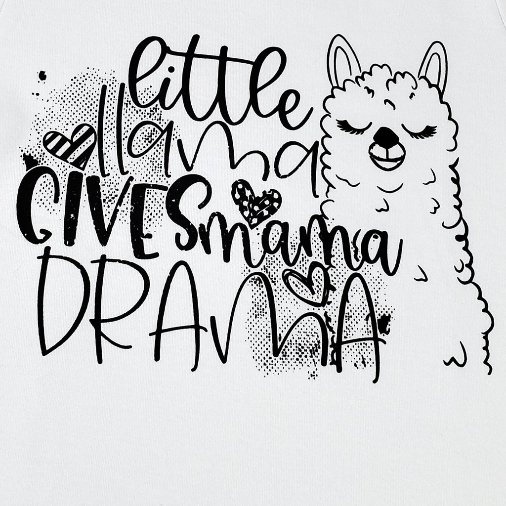 Little Llama Drama Toddler Tee