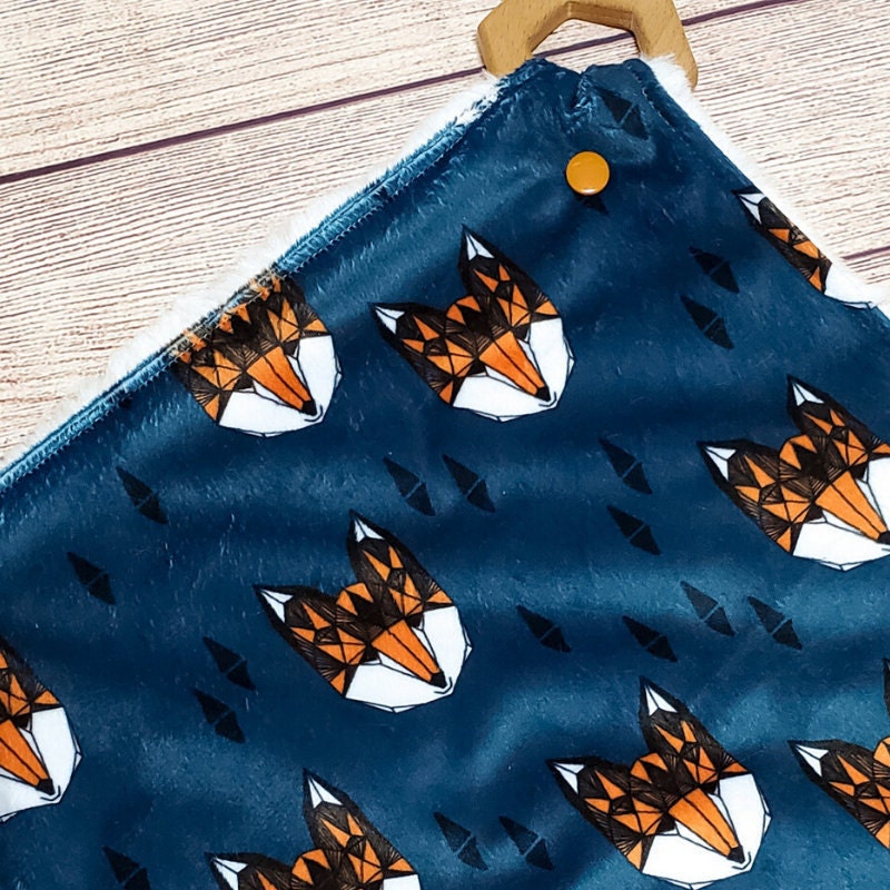Navy Fox Baby and Toddler Lovey