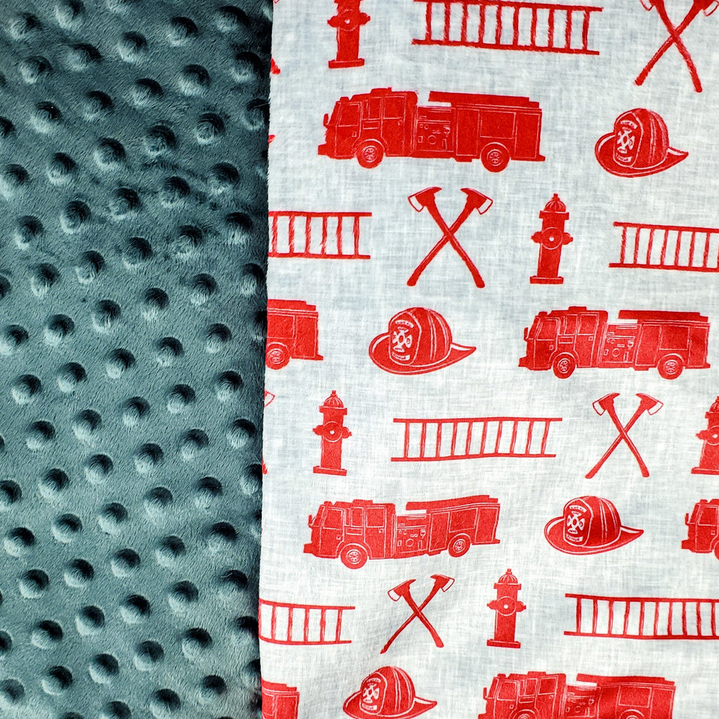Firetruck Baby and Toddler Blanket