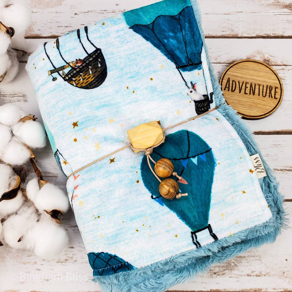 Hot Air Balloon Baby and Toddler Blanket