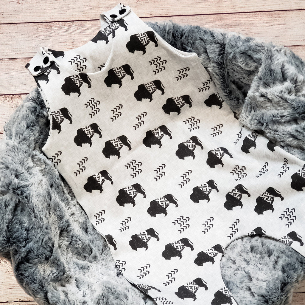 Bison Baby and Toddler Romper