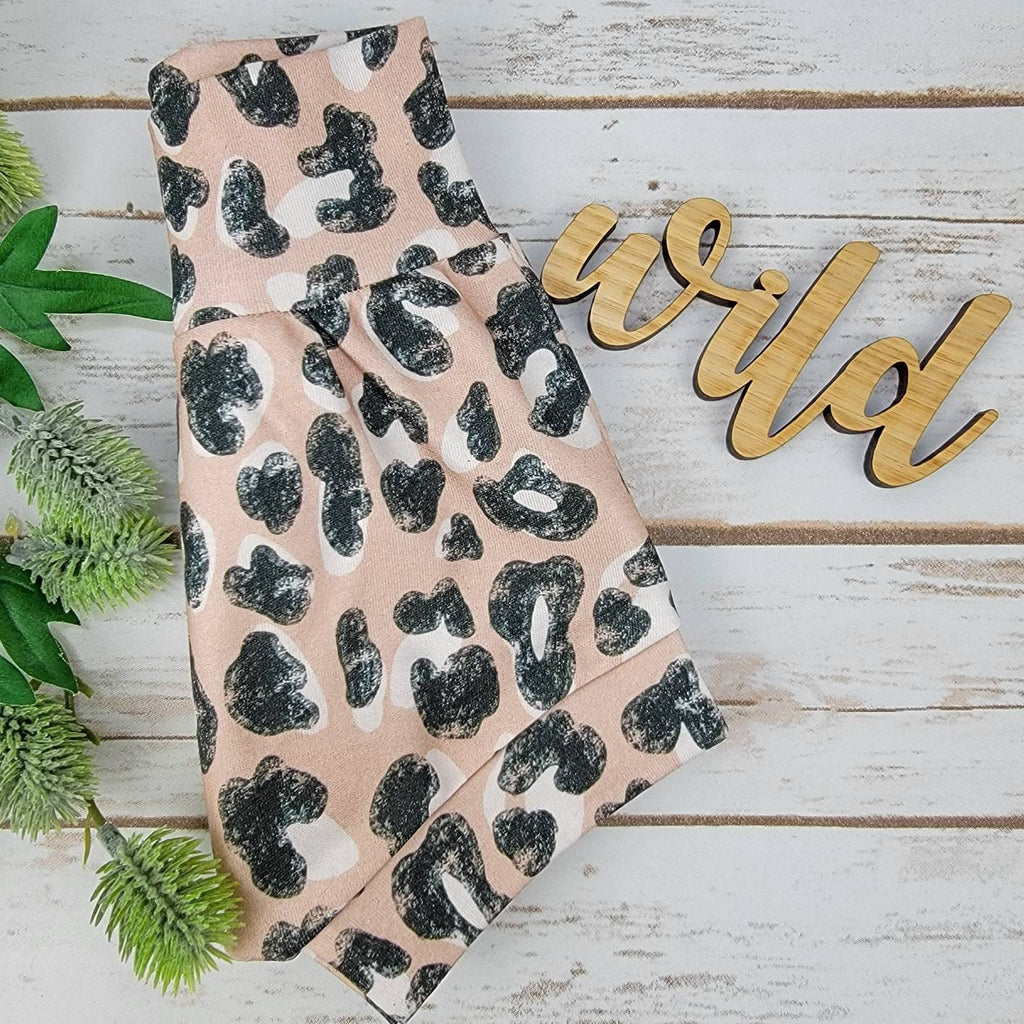 Mauve Leopard Baby and Toddler Bummies