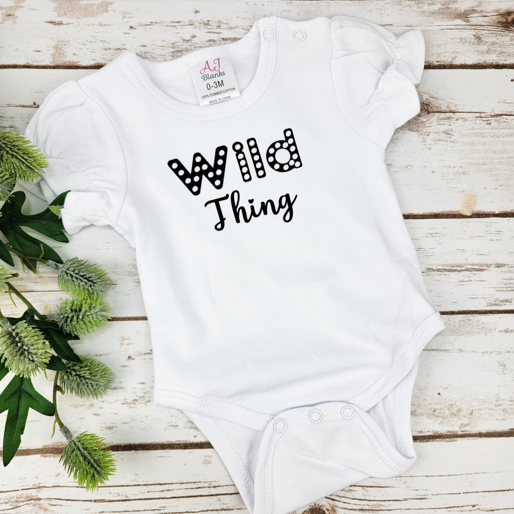 WILD Thing Baby and Toddler Outfit