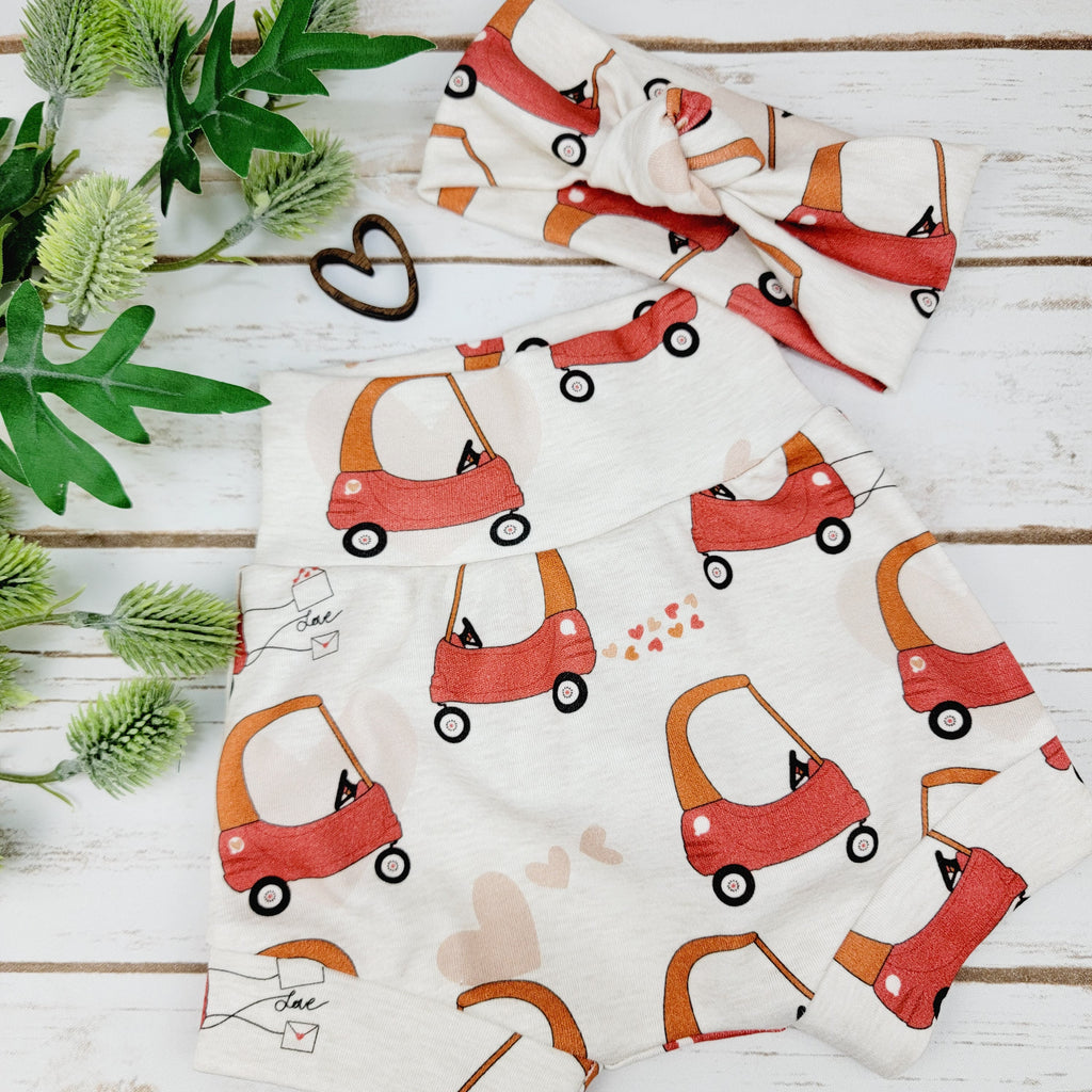 Little Red Car Baby and Toddler Bummies