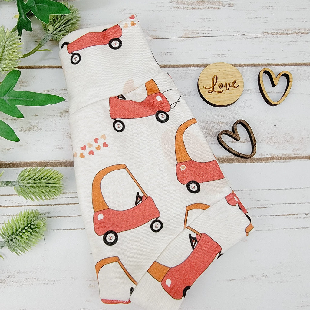 Little Red Car Baby and Toddler Bummies
